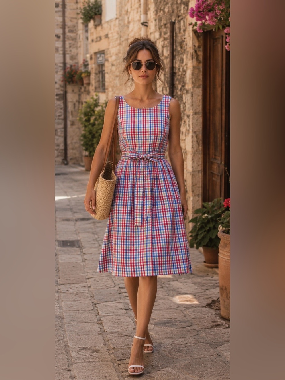 Tommy Hilfiger Plaid Fit & Flare Dress – NWT – Size 16